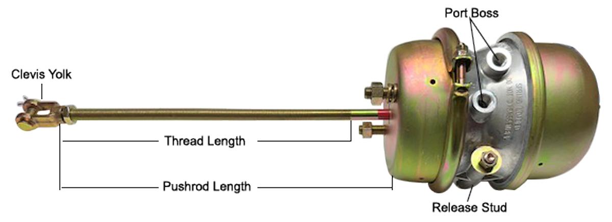 FS-5606-18INT 30/30 STD Spring Brake - 18'' rod for Intraxx (With